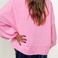 Half Button Long Sleeve Sweatshirt