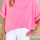 Studded Round Neck Half Sleeve Top