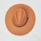 Fame In The Wild Leopard Detail Fedora Hat